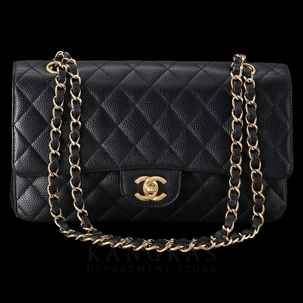 CHANEL(USED)샤넬 클래식 캐비어 미듐