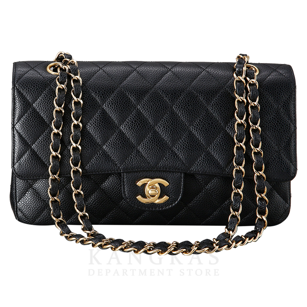 CHANEL(USED)샤넬 클래식 캐비어 미듐