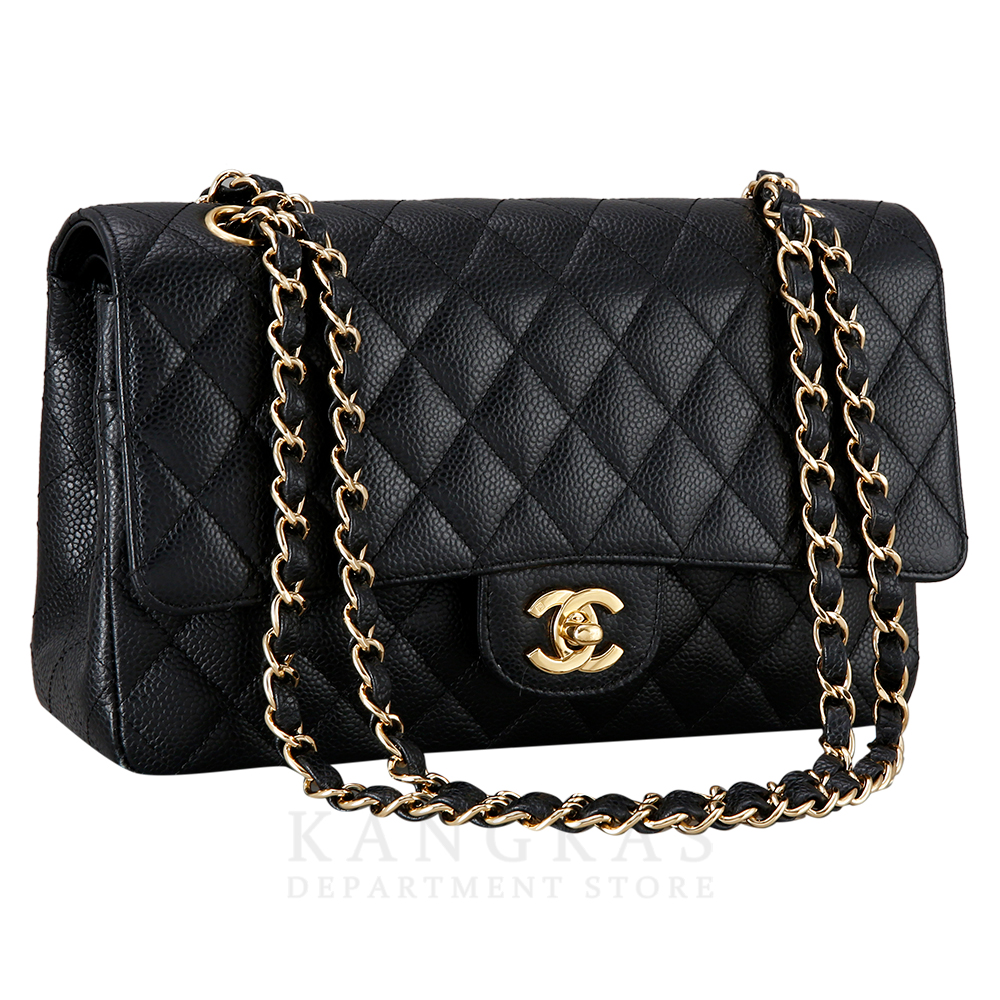 CHANEL(USED)샤넬 클래식 캐비어 미듐