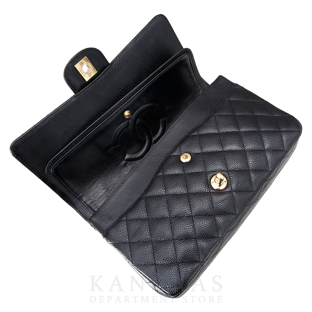 CHANEL(USED)샤넬 클래식 캐비어 미듐