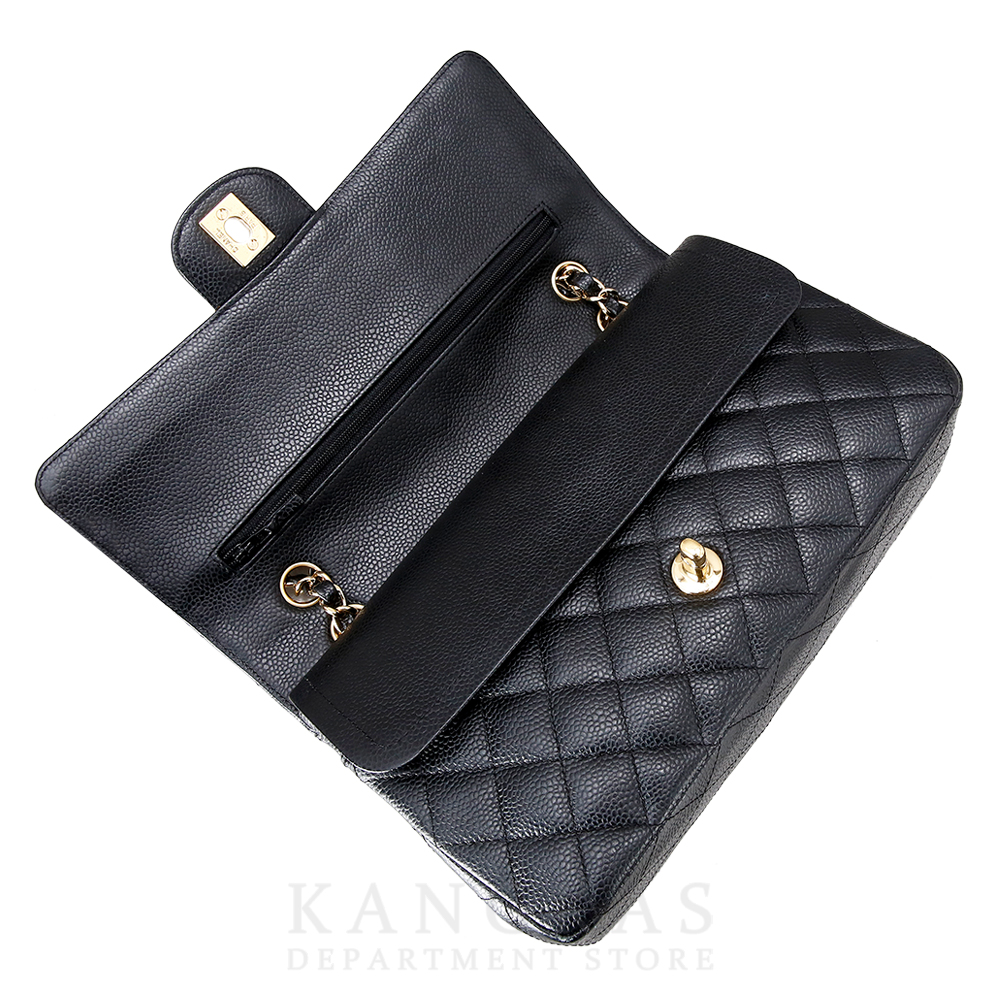 CHANEL(USED)샤넬 클래식 캐비어 미듐