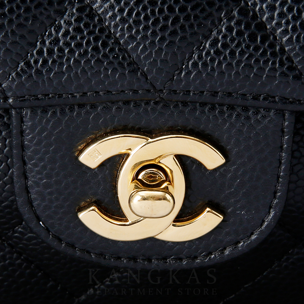 CHANEL(USED)샤넬 클래식 캐비어 미듐