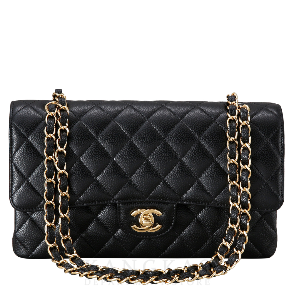 CHANEL(USED)샤넬 클래식 캐비어 미듐