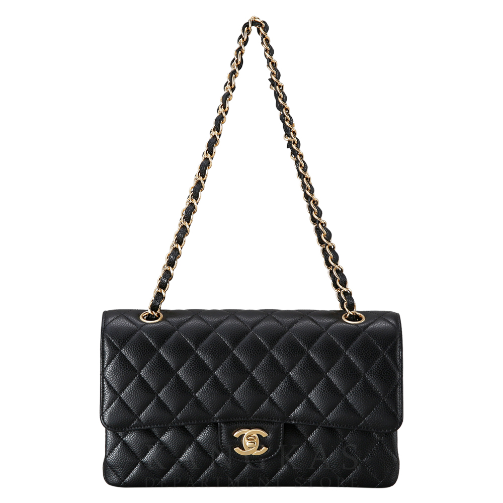 CHANEL(USED)샤넬 클래식 캐비어 미듐