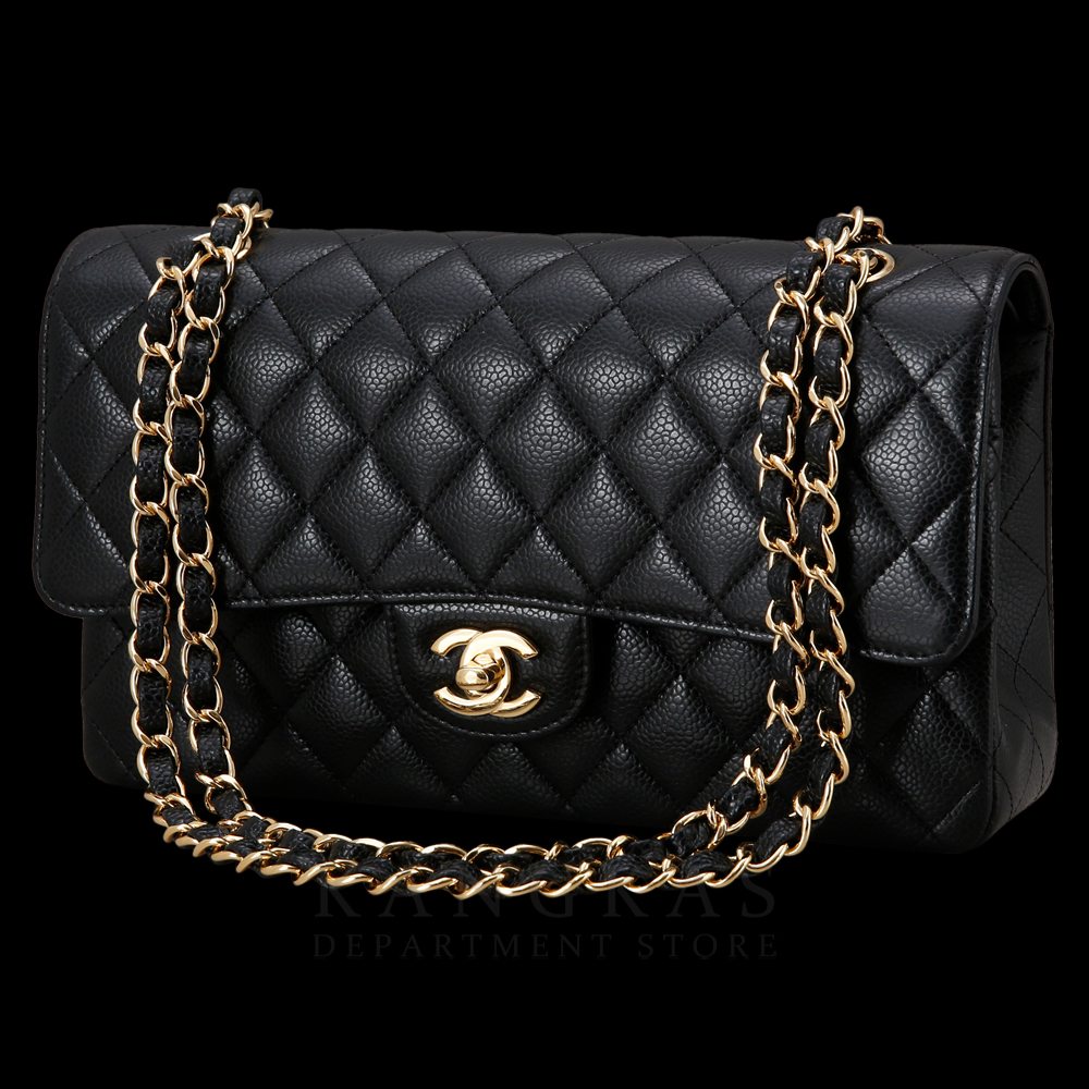 CHANEL(USED)샤넬 클래식 캐비어 미듐