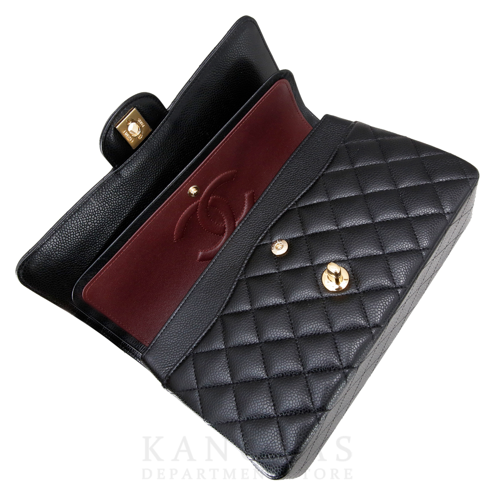 CHANEL(USED)샤넬 클래식 캐비어 미듐