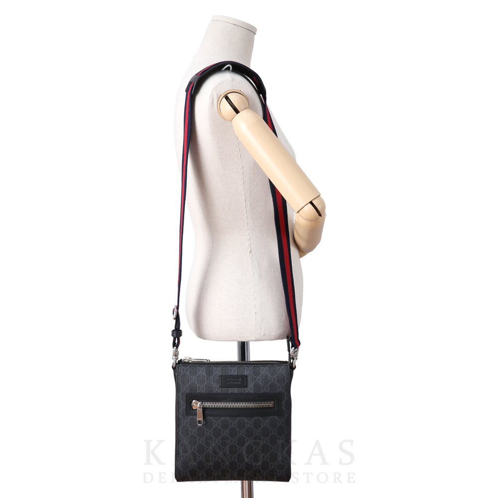GUCCI(USED) 구찌 GG로고 PVC 수프림 메신저백