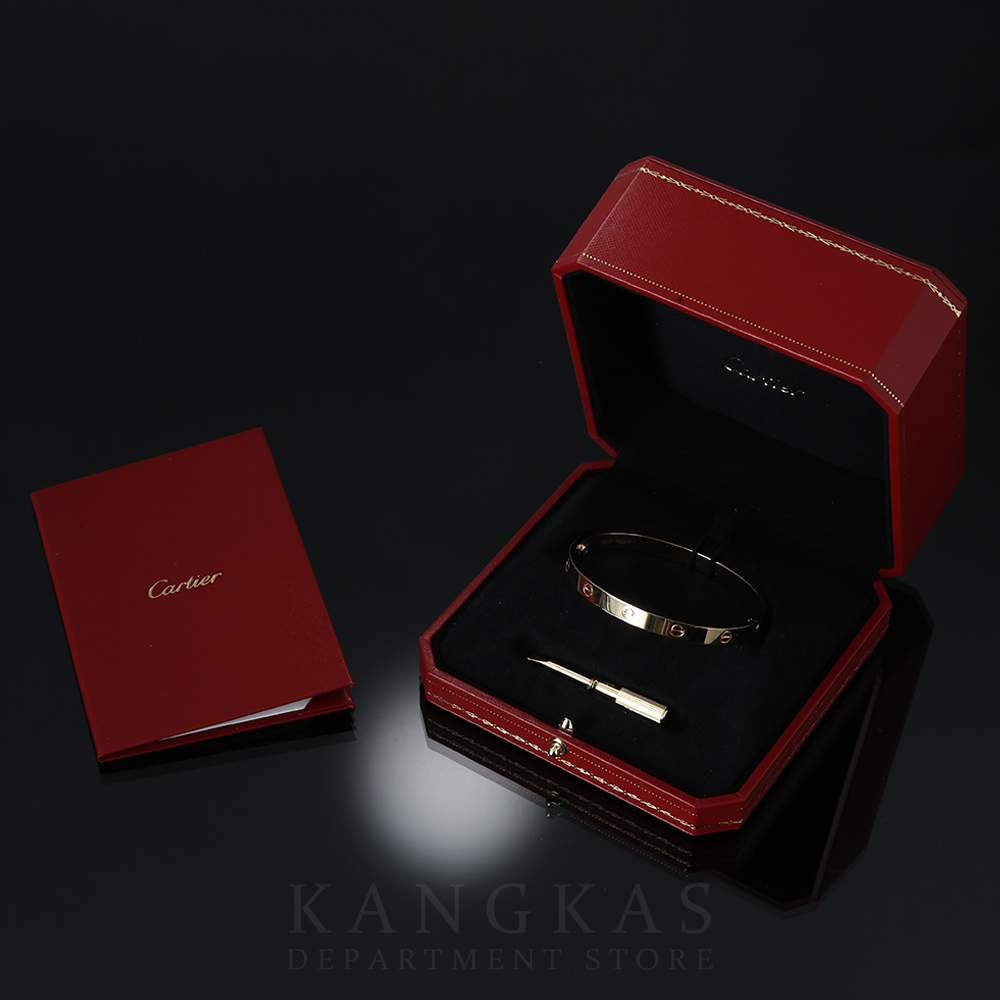CARTIER(USED)까르띠에 러브 브레이슬릿 19#