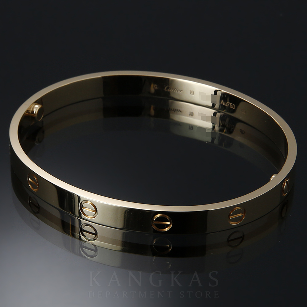 CARTIER(USED)까르띠에 러브 브레이슬릿 19#