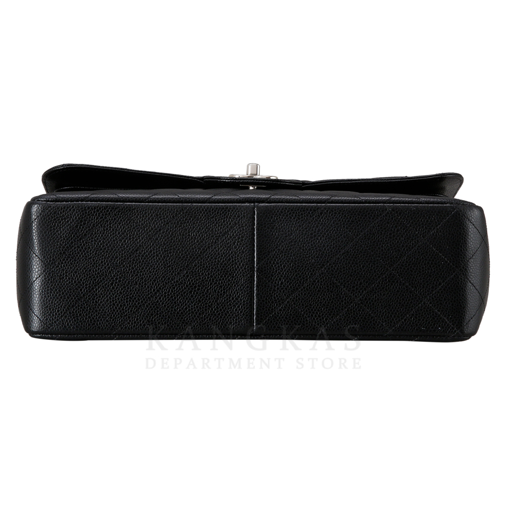 CHANEL(USED)샤넬 캐비어 클래식 점보 은장