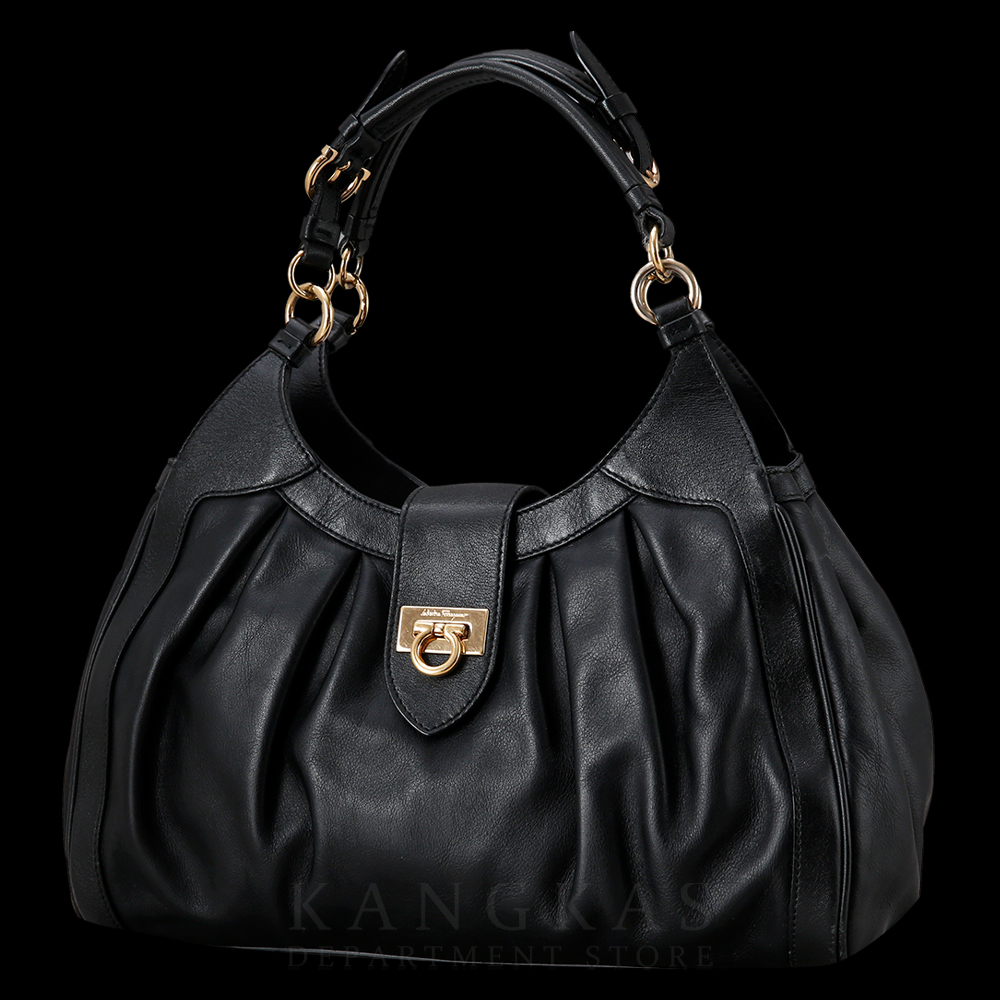 FERRAGAMO(USED)페레가모 간치니 토트겸 숄더백