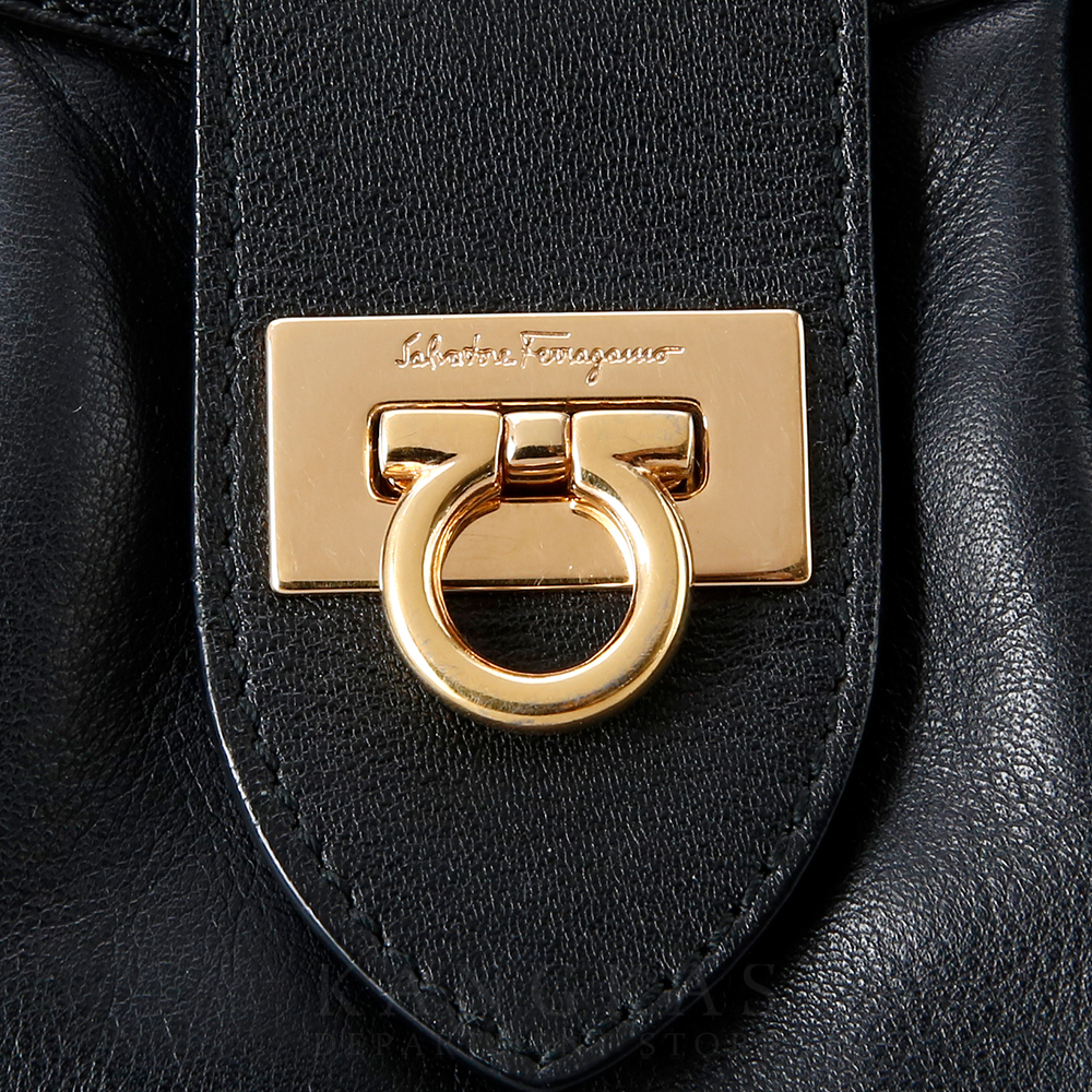 FERRAGAMO(USED)페레가모 간치니 토트겸 숄더백