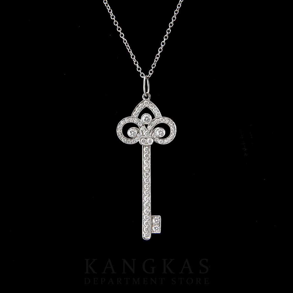 TIFFANY(USED)티파니 플뢰르 드 키 네크리스
