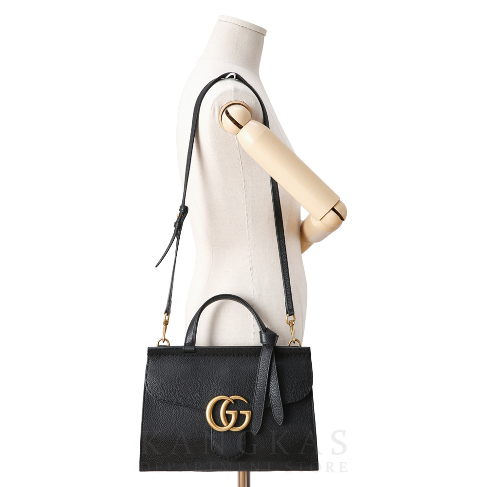 GUCCI(USED)구찌 마몽트 탑핸들 숄더백