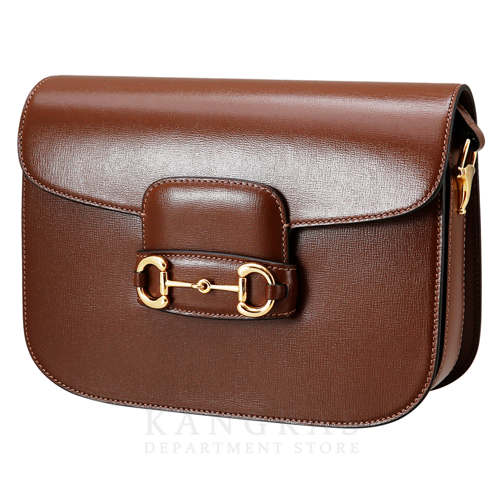 GUCCI(USED)구찌 1955 레더 홀스빗 숄더백