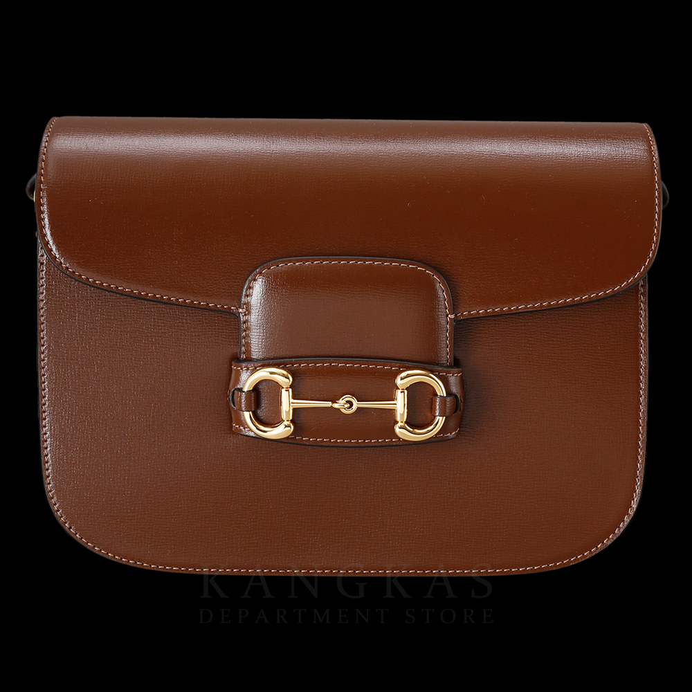 GUCCI(USED)구찌 1955 레더 홀스빗 숄더백