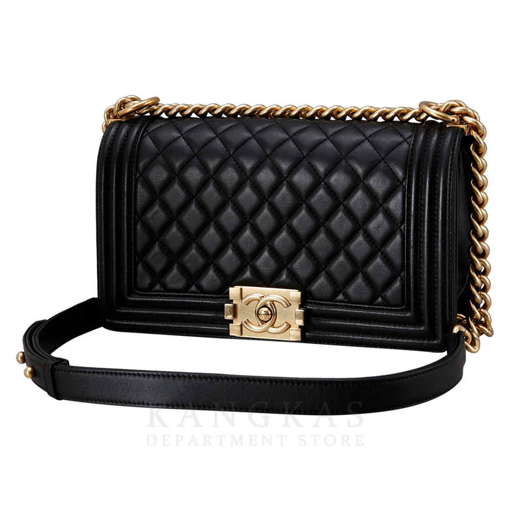 CHANEL(USED)샤넬 보이샤넬 미듐 블랙