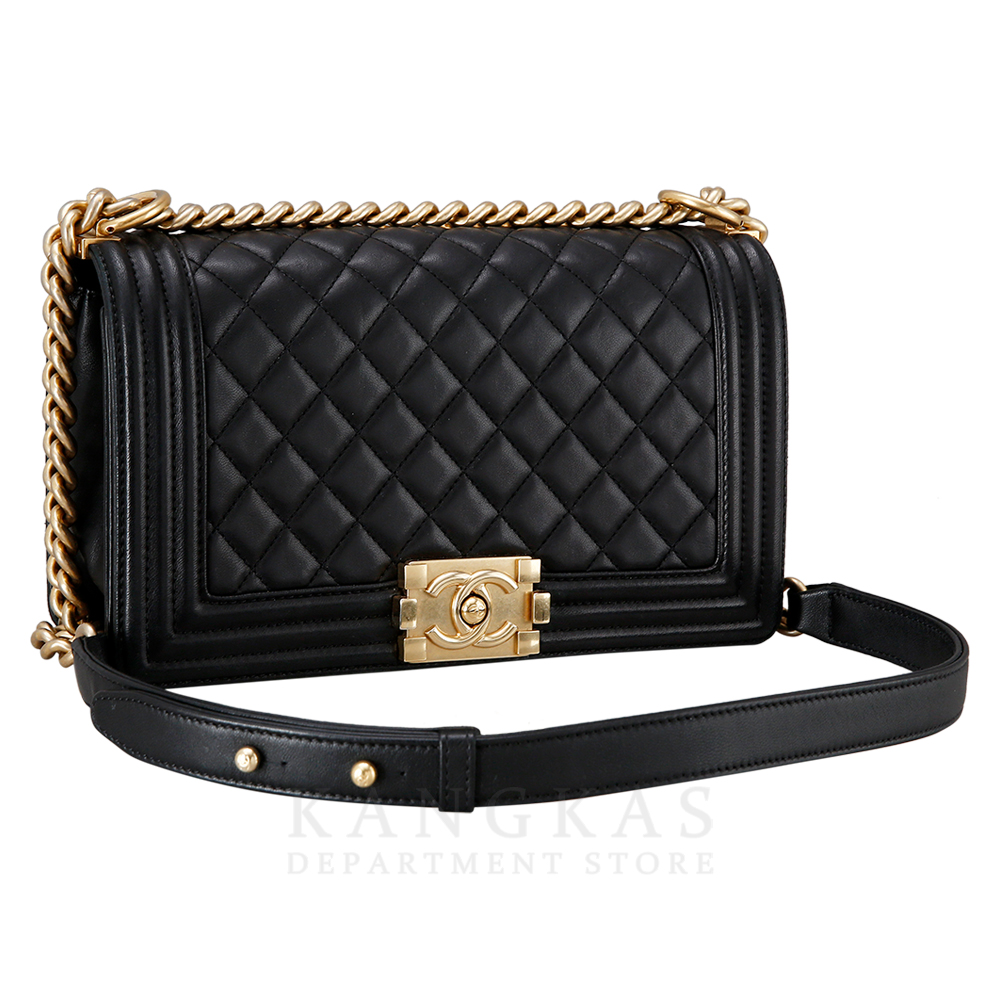 CHANEL(USED)샤넬 보이샤넬 미듐 블랙