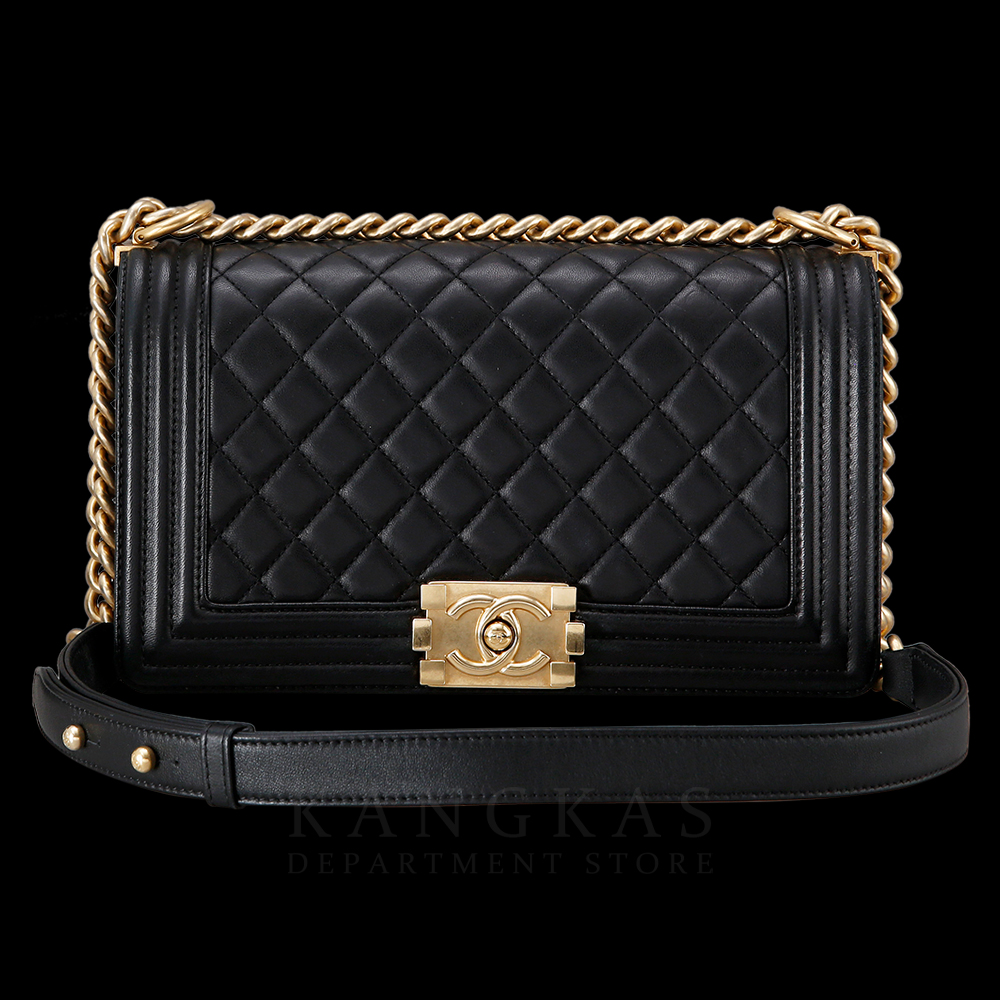 CHANEL(USED)샤넬 보이샤넬 미듐 블랙