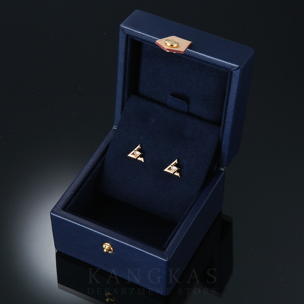 LOUIS VUITTON(USED)루이비통 볼트 스터드 다이아 이어링