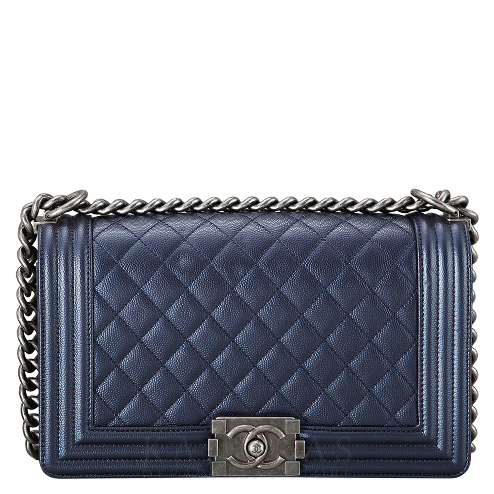 CHANEL(USED)샤넬 보이샤넬 미듐 블랙