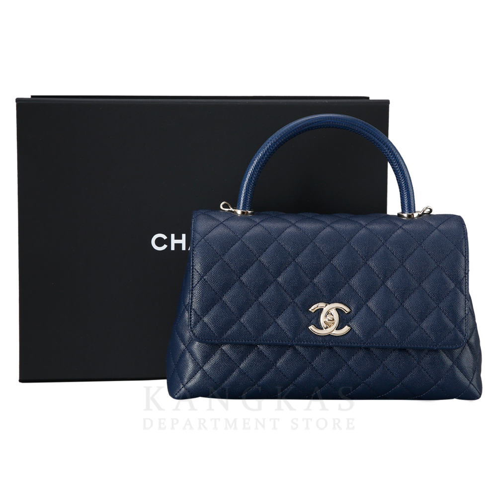 CHANEL(USED)샤넬 캐비어 코코핸들28