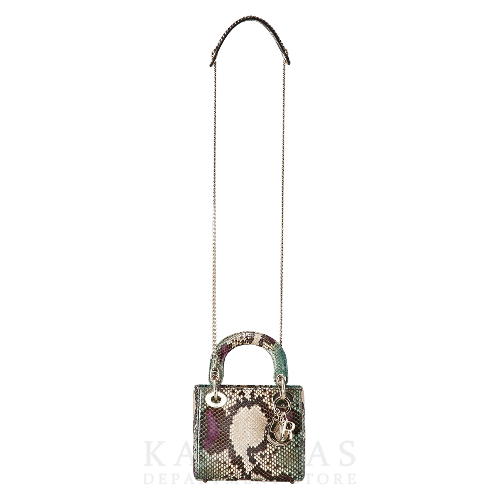CHRISTIAN DIOR(USED)크리스찬디올 레이디디올 파이톤