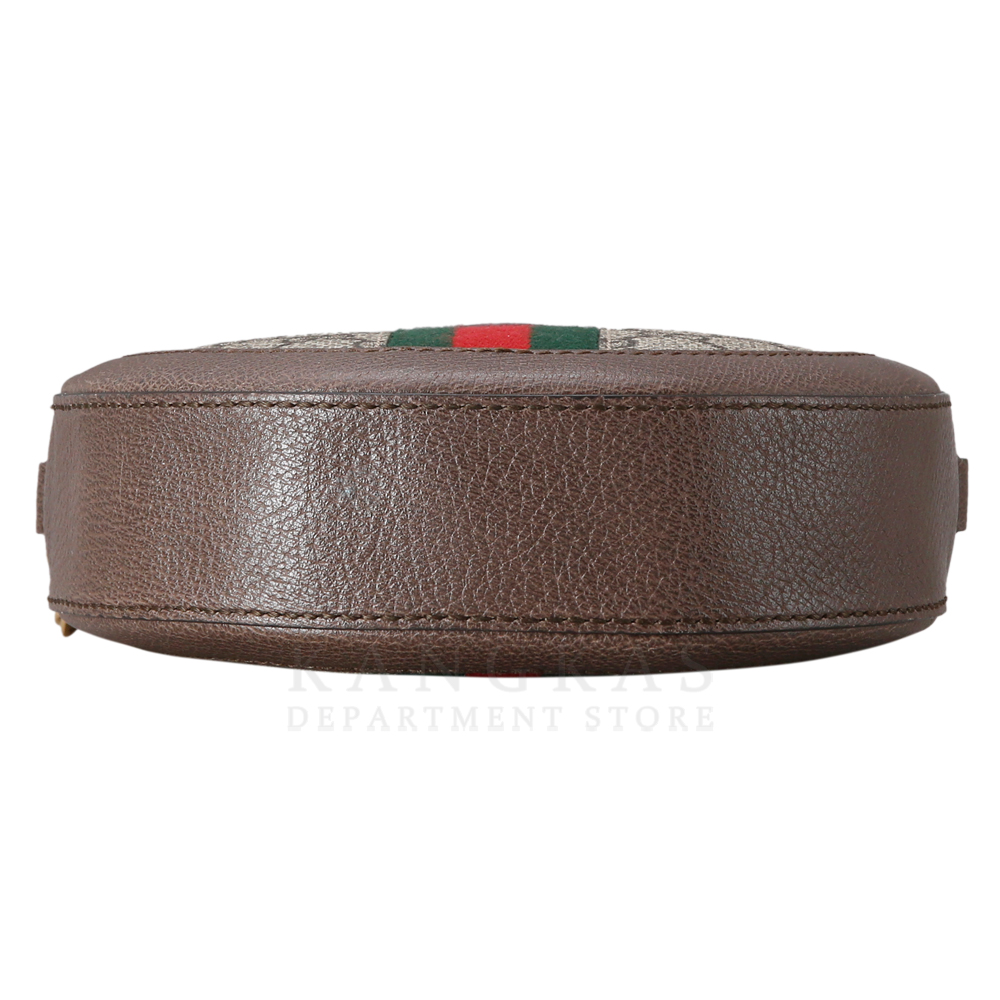 GUCCI(USED)구찌 GG로고 PVC 오피디아 라운드 숄더백