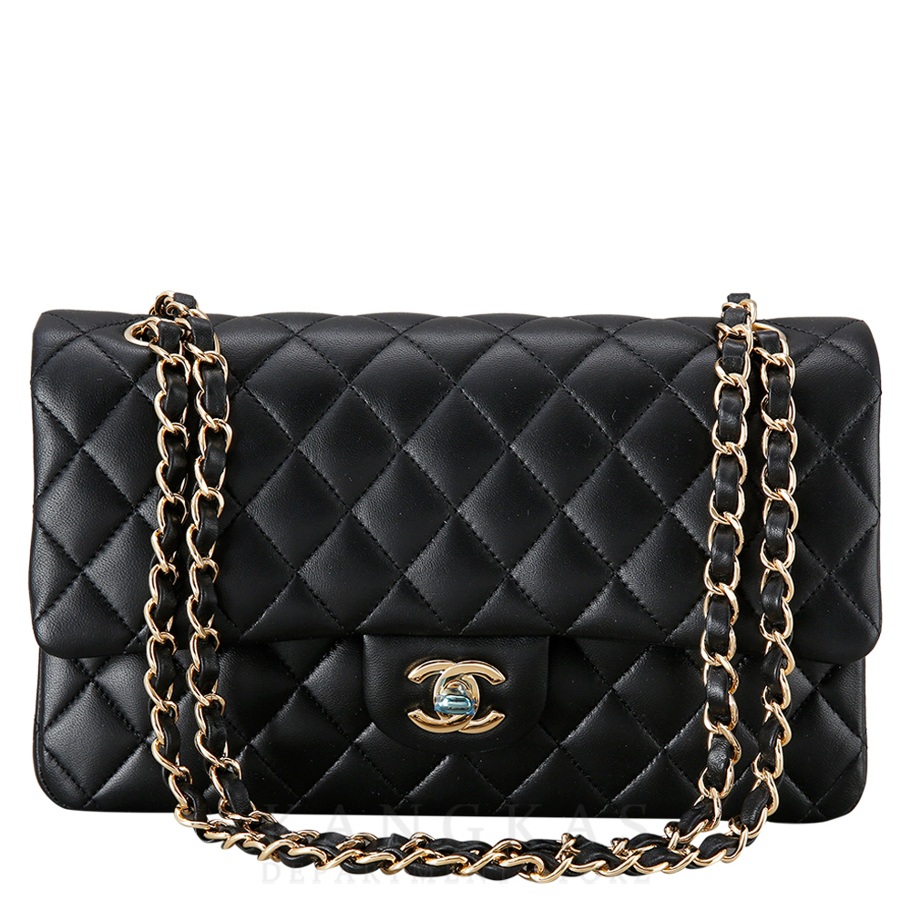 CHANEL(USED)샤넬 클래식 램스킨 미듐