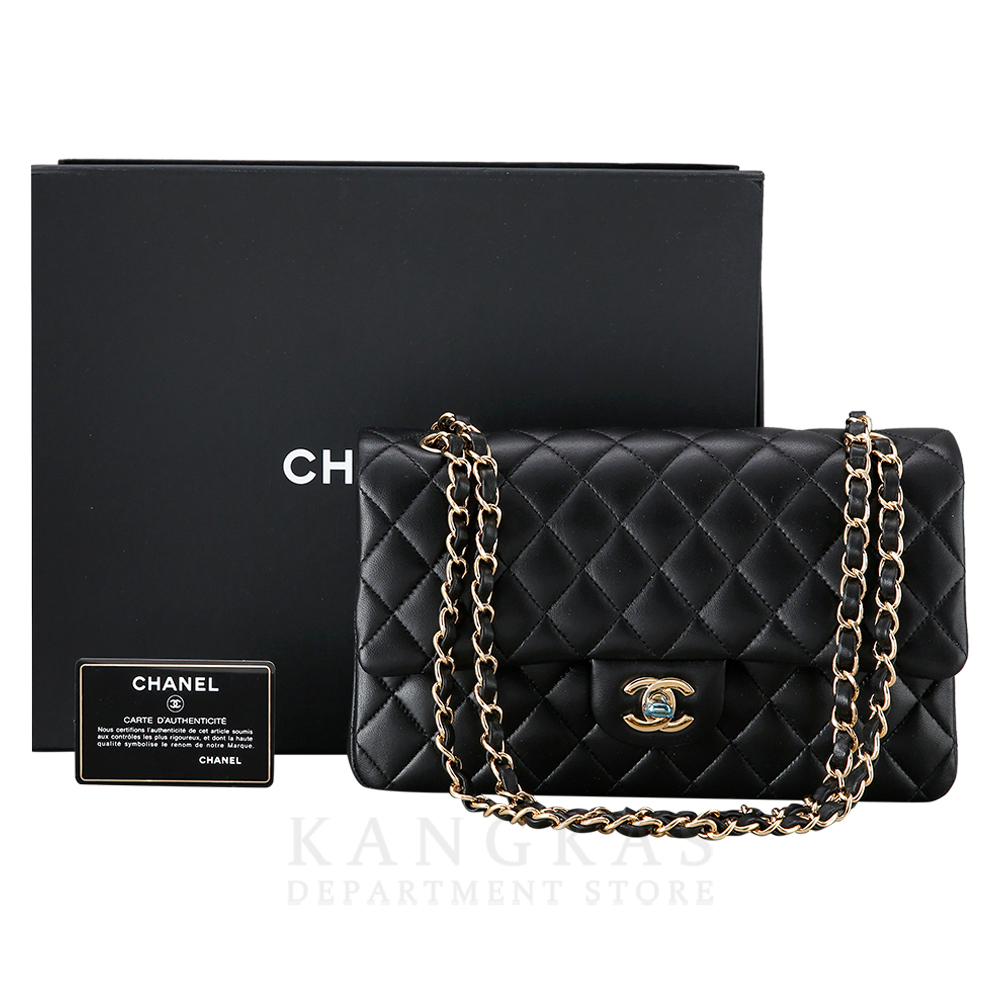 CHANEL(USED)샤넬 클래식 램스킨 미듐
