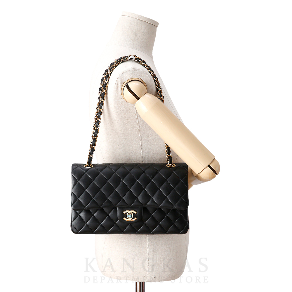 CHANEL(USED)샤넬 클래식 램스킨 미듐