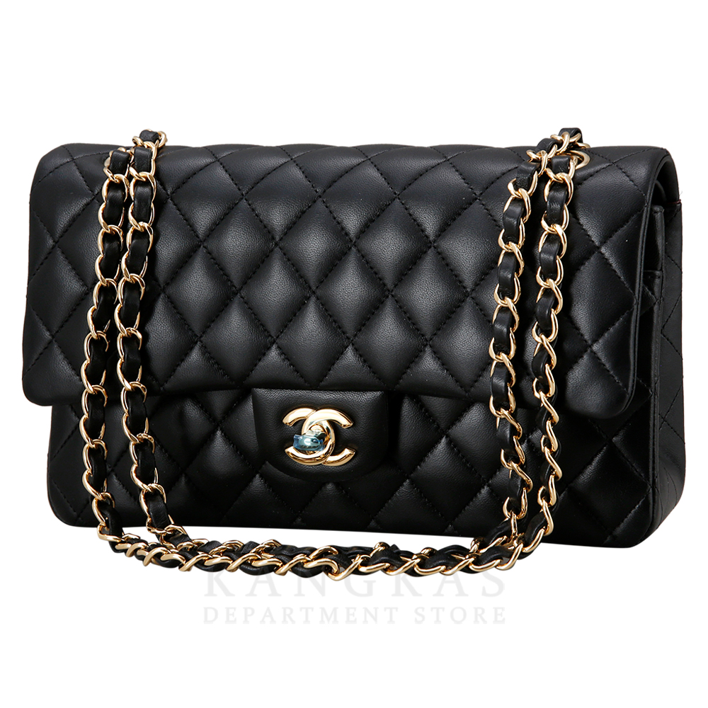 CHANEL(USED)샤넬 클래식 램스킨 미듐
