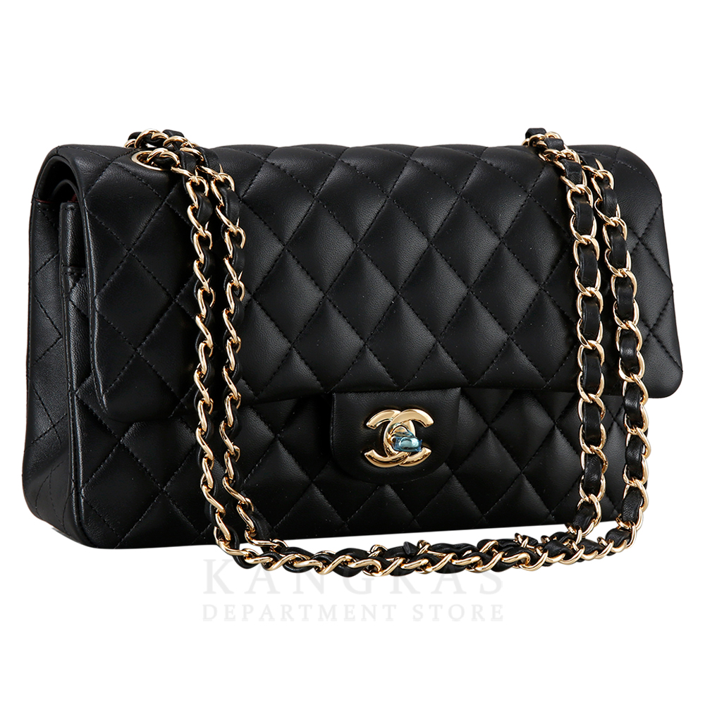 CHANEL(USED)샤넬 클래식 램스킨 미듐