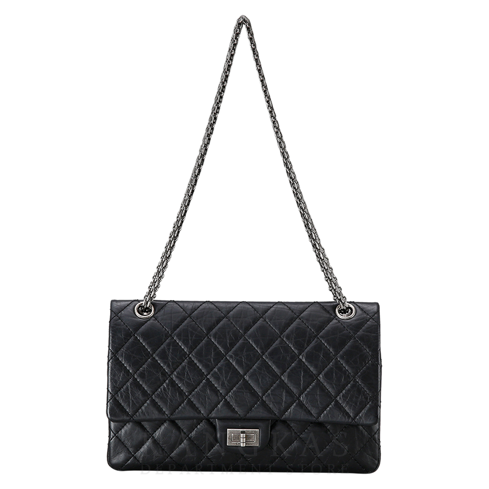 CHANEL(USED)샤넬 2.55 빈티지 미듐 은장