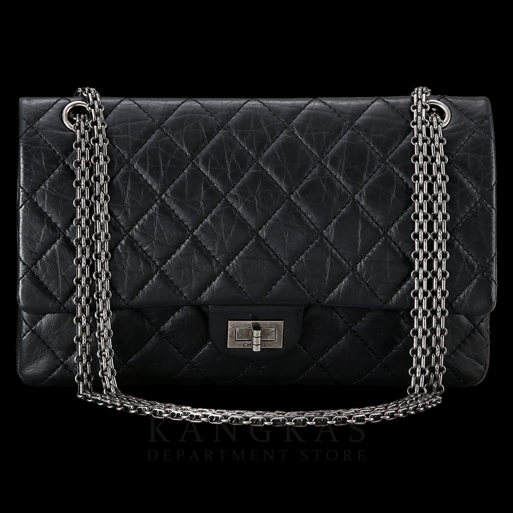 CHANEL(USED)샤넬 2.55 빈티지 미듐 은장