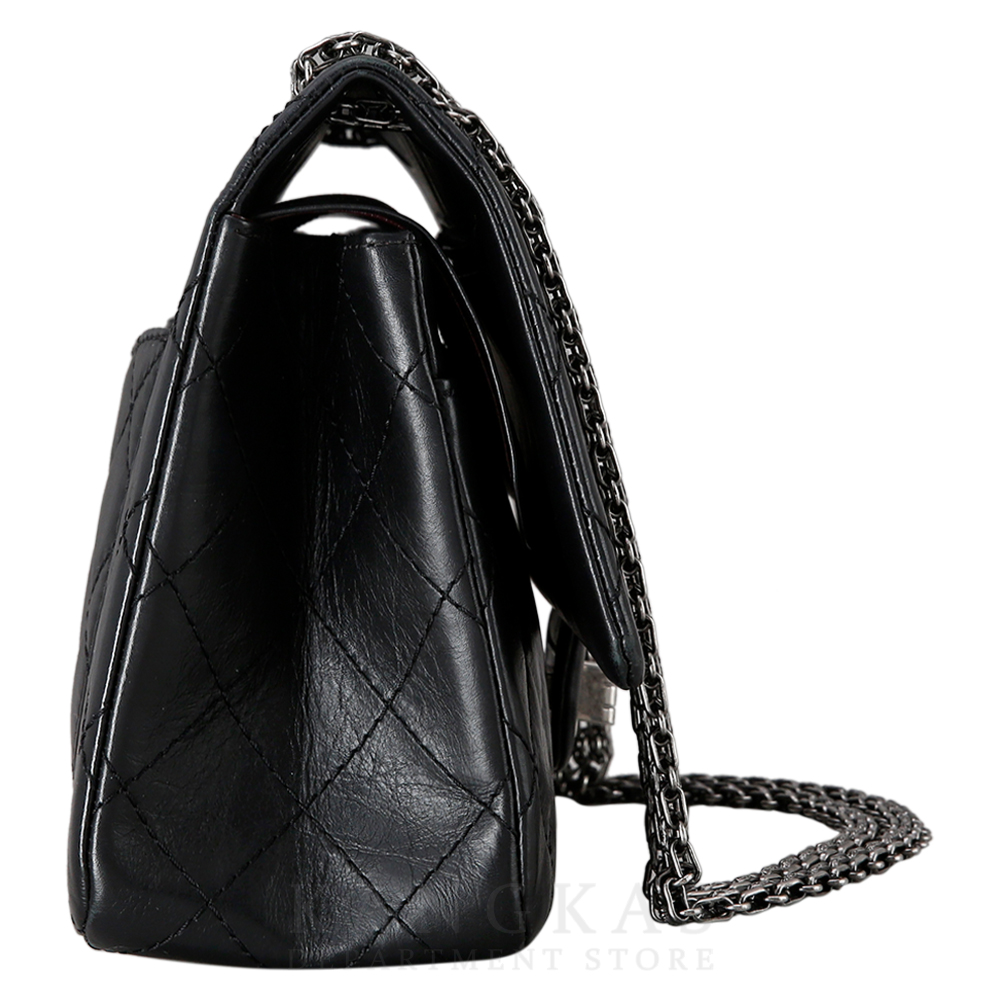 CHANEL(USED)샤넬 2.55 빈티지 미듐 은장