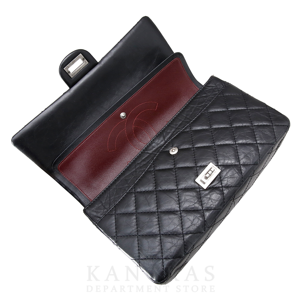 CHANEL(USED)샤넬 2.55 빈티지 미듐 은장