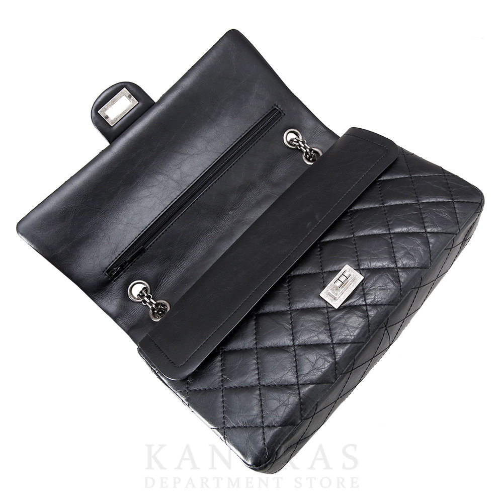 CHANEL(USED)샤넬 2.55 빈티지 미듐 은장