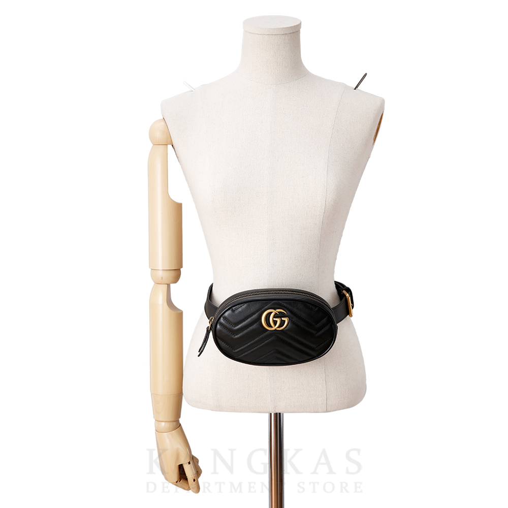 GUCCI(USED) 구찌 476434 GG마몽 마틀라세 벨트백