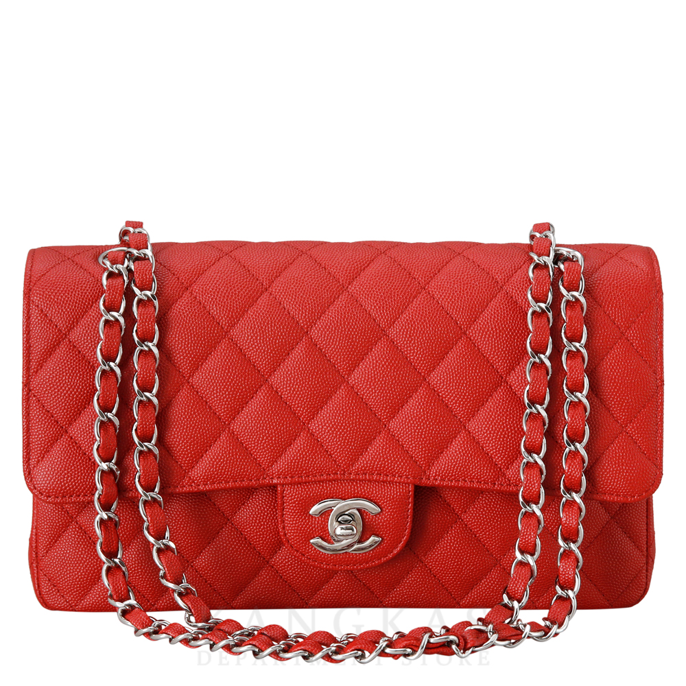 CHANEL(USED)샤넬  클래식 캐비어 미듐