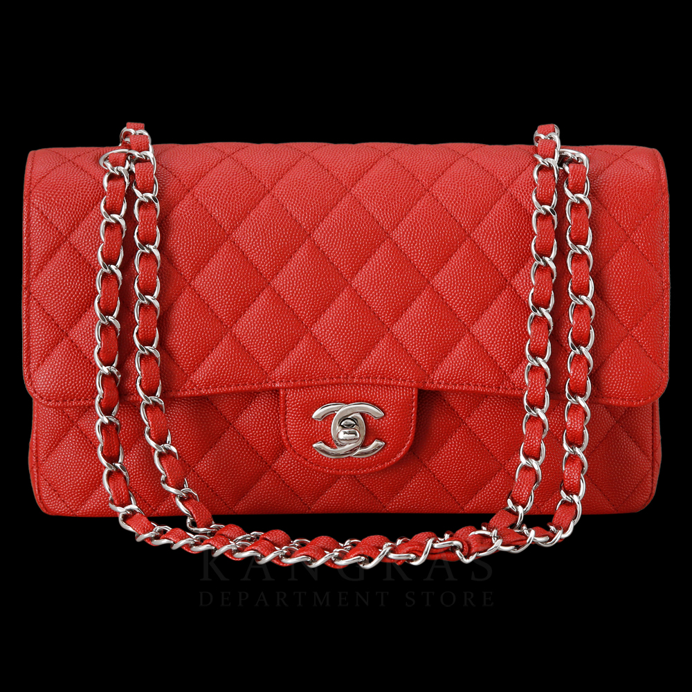 CHANEL(USED)샤넬  클래식 캐비어 미듐