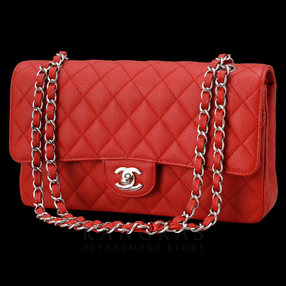 CHANEL(USED)샤넬  클래식 캐비어 미듐