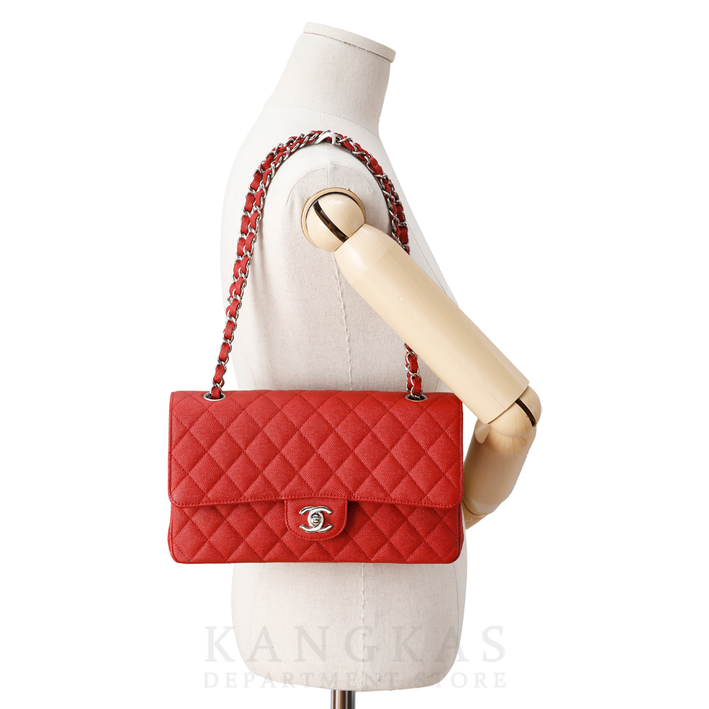 CHANEL(USED)샤넬  클래식 캐비어 미듐