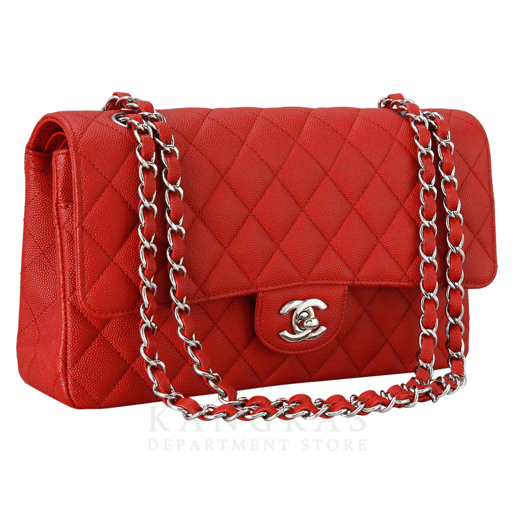 CHANEL(USED)샤넬  클래식 캐비어 미듐