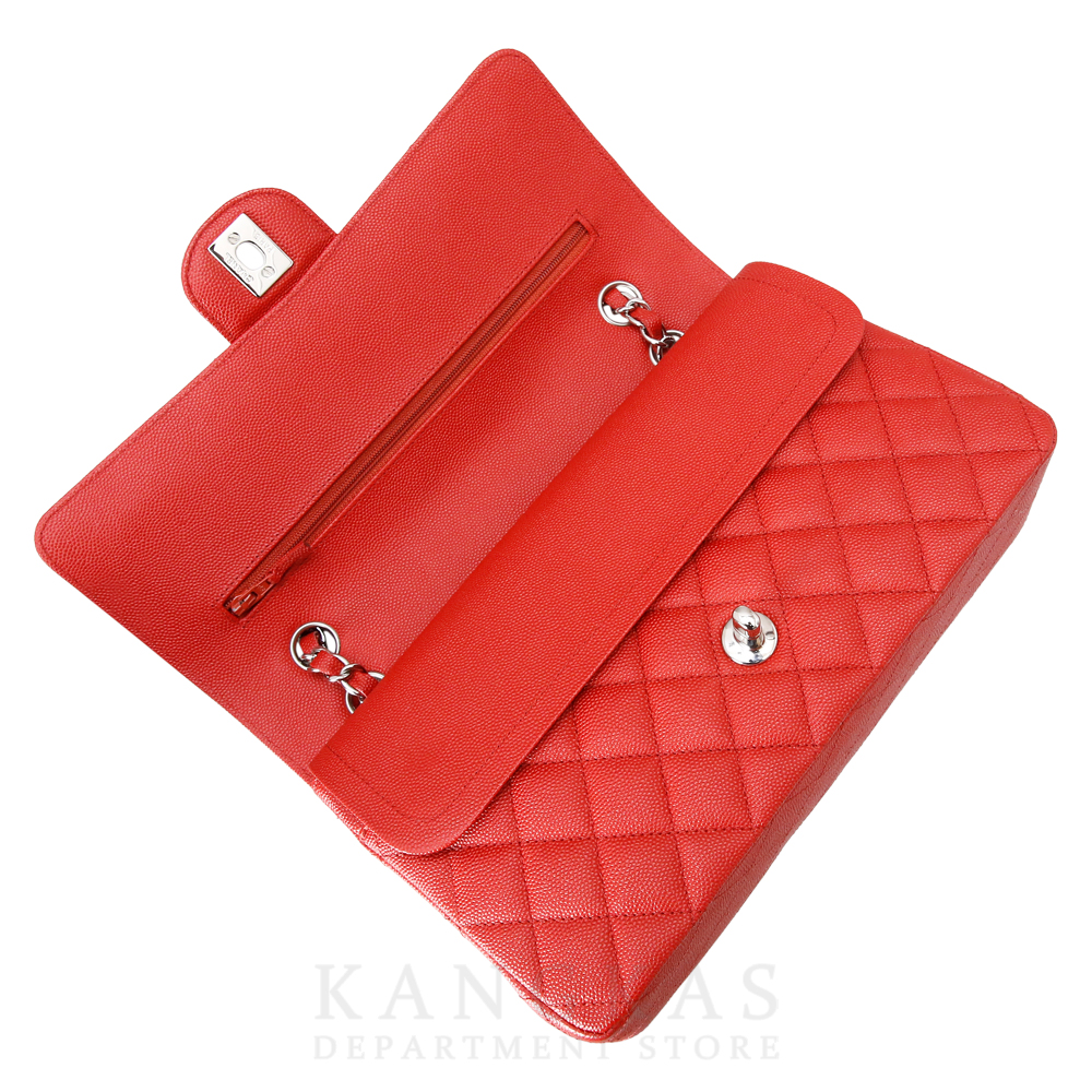 CHANEL(USED)샤넬  클래식 캐비어 미듐