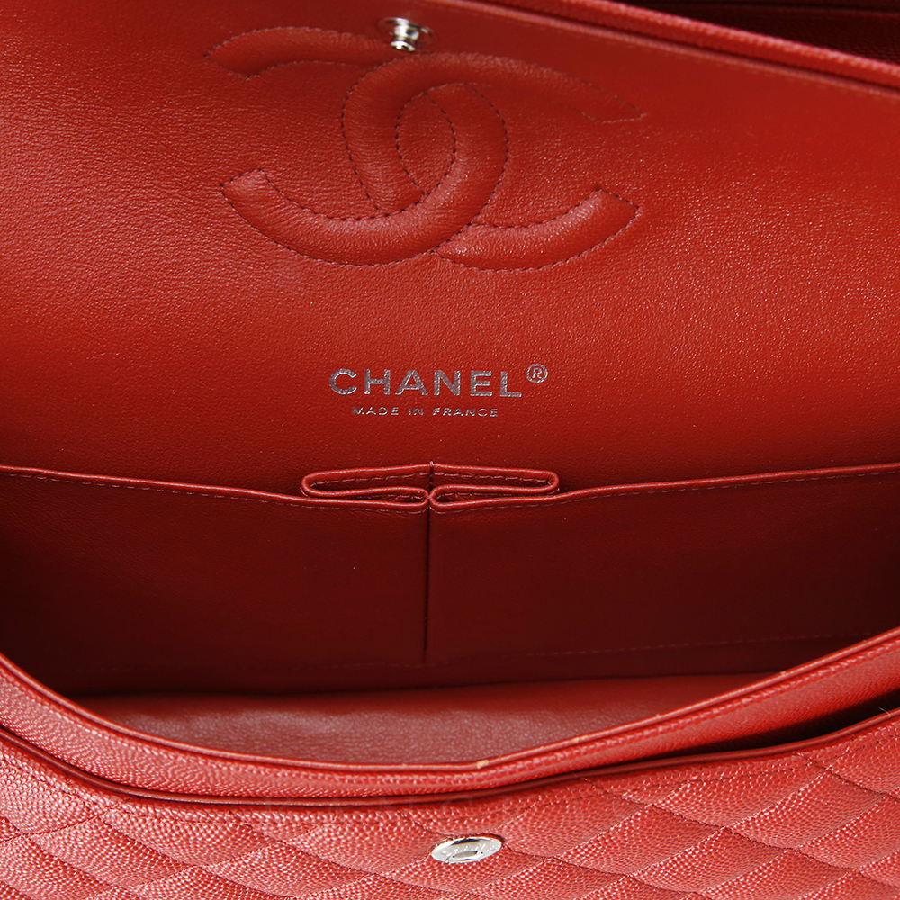 CHANEL(USED)샤넬  클래식 캐비어 미듐