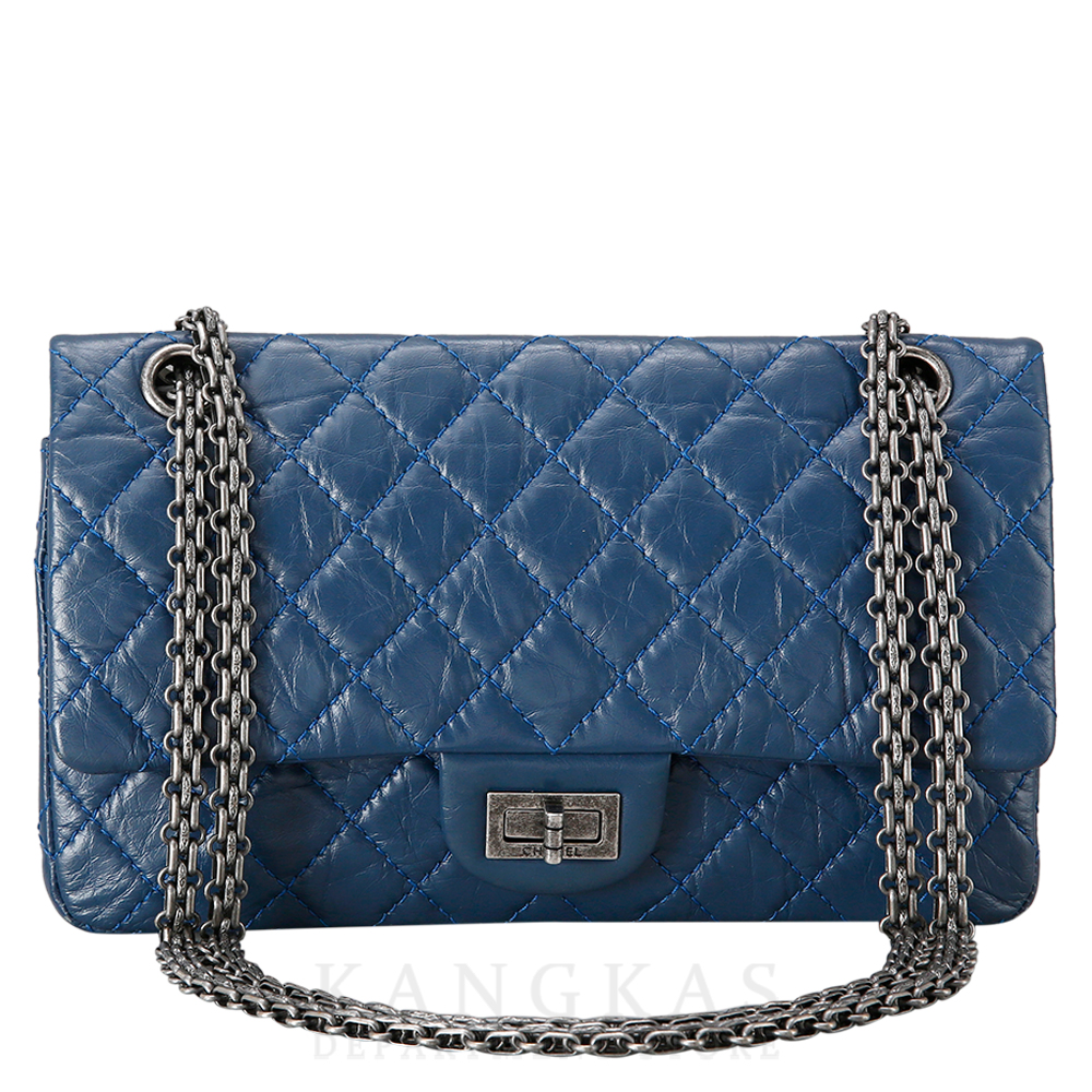 CHANEL(USED)샤넬 2.55 빈티지 미듐 은장