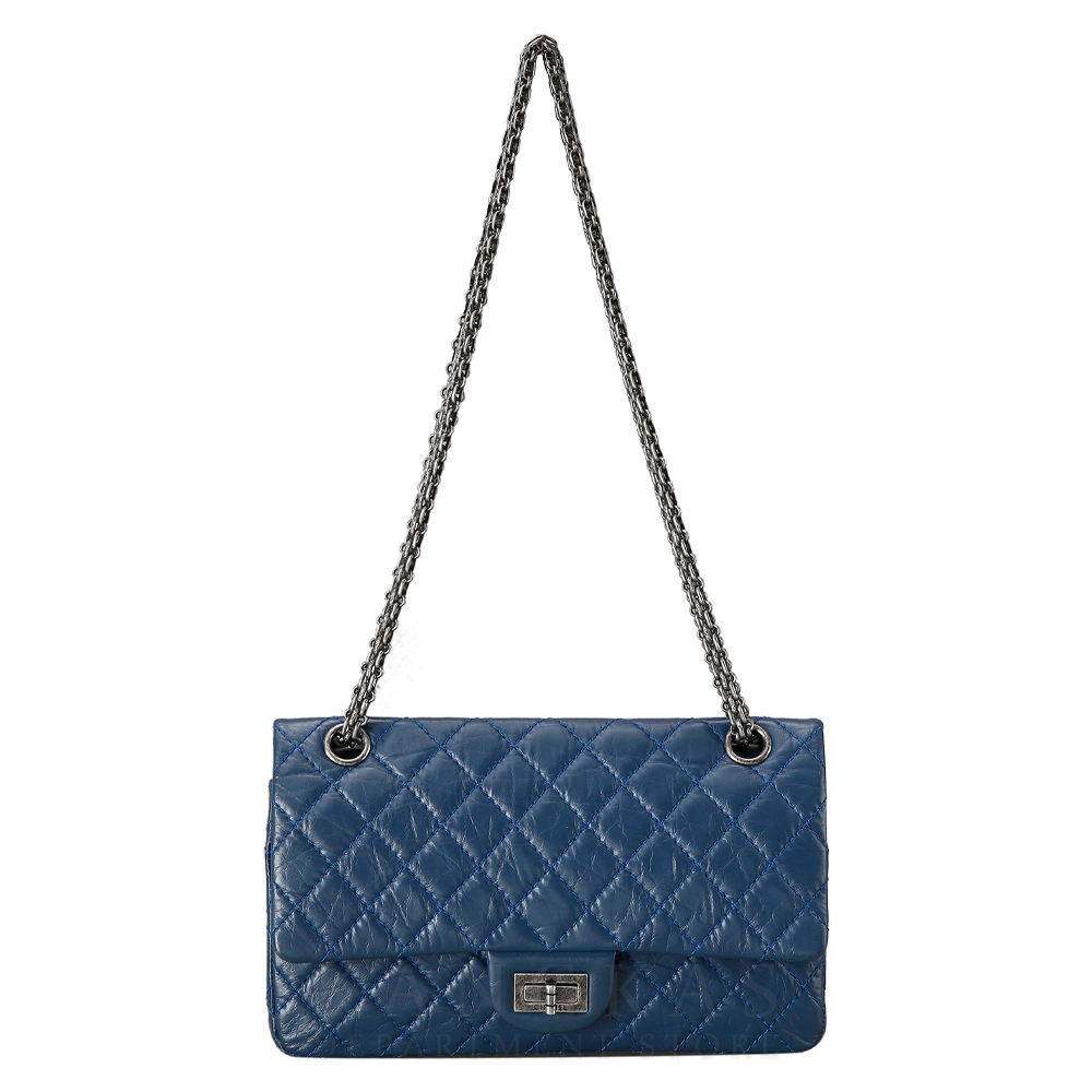 CHANEL(USED)샤넬 2.55 빈티지 미듐 은장