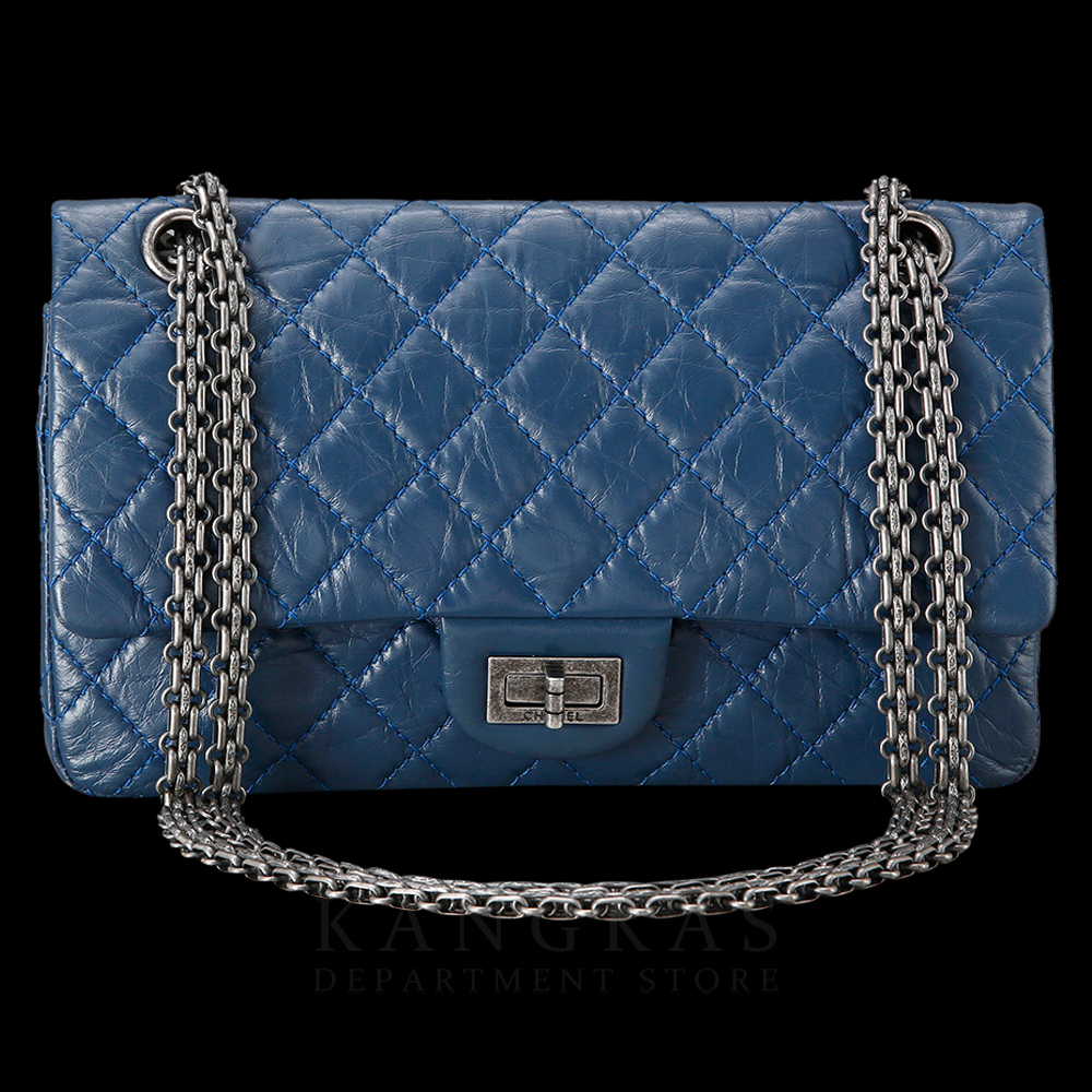 CHANEL(USED)샤넬 2.55 빈티지 미듐 은장