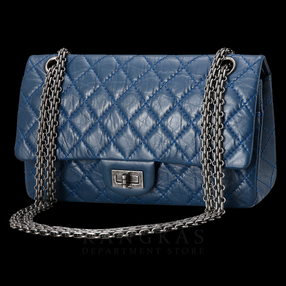 CHANEL(USED)샤넬 2.55 빈티지 미듐 은장
